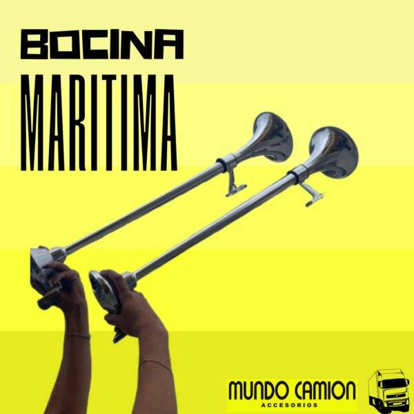 BOCINA MARITIMA COMPLETA CON ELECTROVALVULA