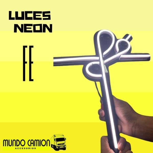 LUCES NEON PARABRISA (FE, VIRGEN , MARCIANO) - Image 2