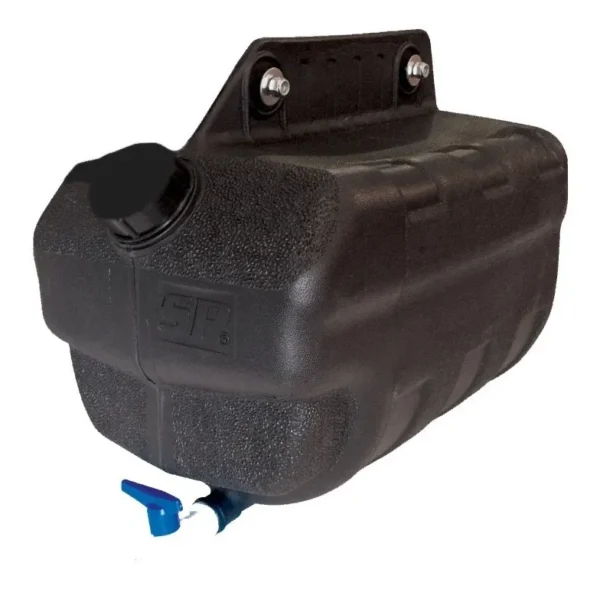 Tanque de agua 25lts color NEGRO colgante t/randon